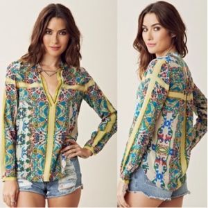 Twelfth Street by Cynthia Vincent Henley Tunic Top